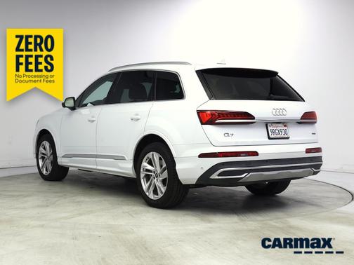 White 2022 Audi Q7 Premium Plus
