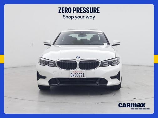 White 2021 BMW 330 I