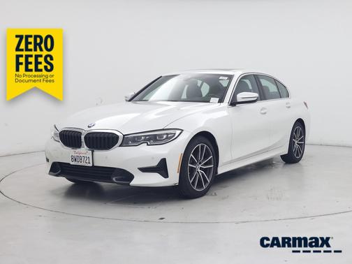 White 2021 BMW 330 I
