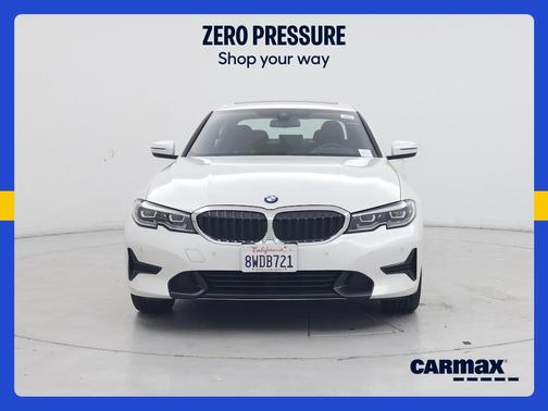 White 2021 BMW 330 I