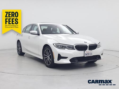 White 2021 BMW 330 I