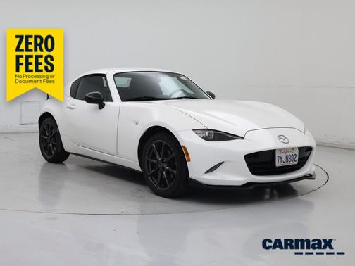 White 2017 Mazda MX-5 Miata RF Club