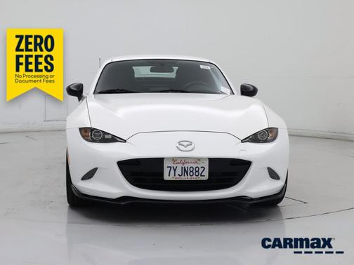 White 2017 Mazda MX-5 Miata RF Club