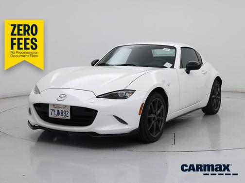 White 2017 Mazda MX-5 Miata RF Club