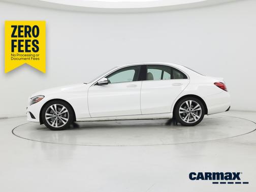 White 2020 Mercedes-Benz C-Class