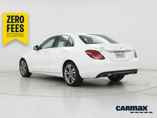 White 2020 Mercedes-Benz C-Class