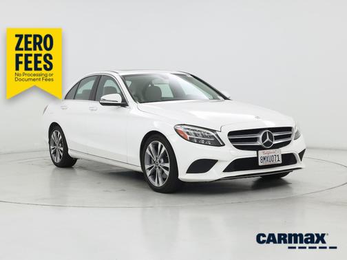 White 2020 Mercedes-Benz C-Class