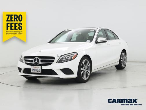 White 2020 Mercedes-Benz C-Class