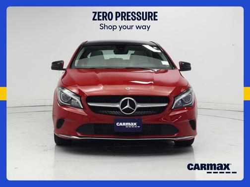 Red 2019 Mercedes-Benz CLA 250