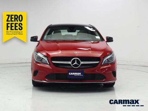 Red 2019 Mercedes-Benz CLA 250