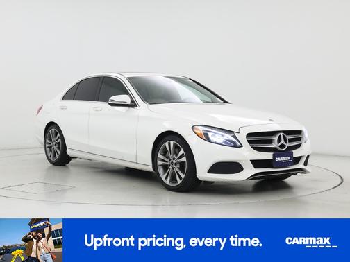 White 2018 Mercedes-Benz C-Class