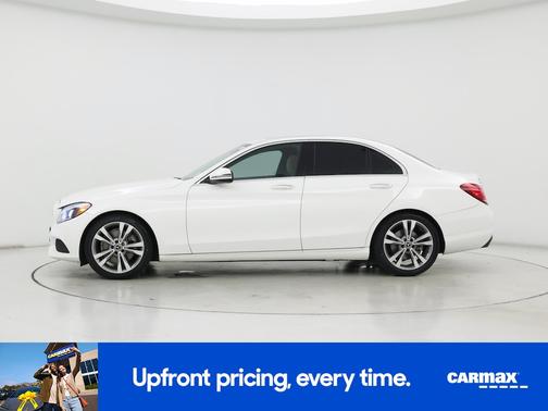 White 2018 Mercedes-Benz C-Class