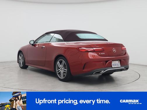 Red 2018 Mercedes-Benz E-Class