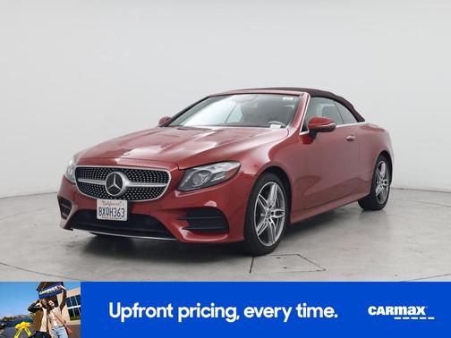 Red 2018 Mercedes-Benz E-Class