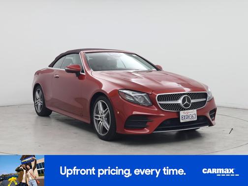 Red 2018 Mercedes-Benz E-Class