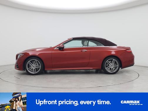 Red 2018 Mercedes-Benz E-Class