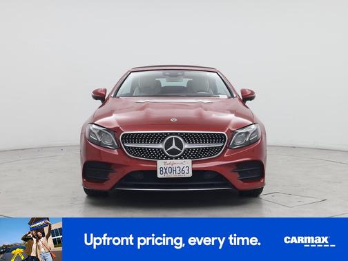 Red 2018 Mercedes-Benz E-Class