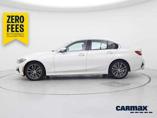 White 2019 BMW 330 I