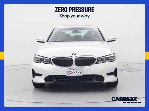 White 2019 BMW 330 I