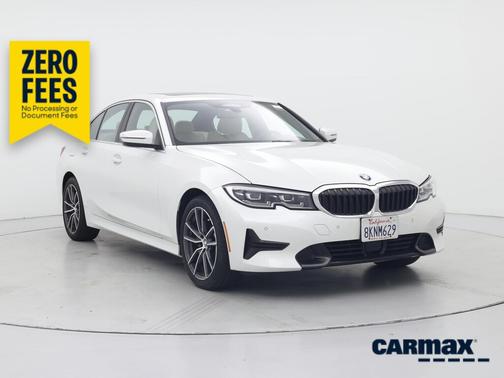 White 2019 BMW 330 I