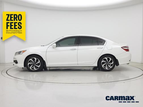 White 2016 Honda Accord EX-L