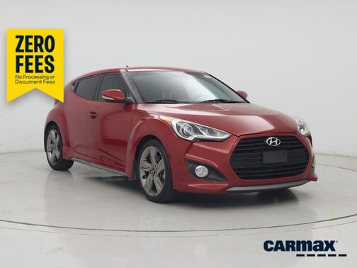 Red 2015 Hyundai Veloster Turbo