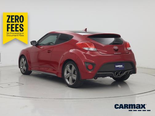 Red 2015 Hyundai Veloster Turbo