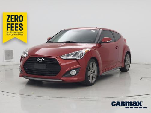 Red 2015 Hyundai Veloster Turbo