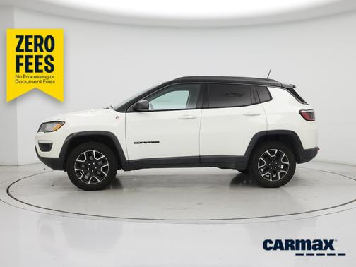 White 2021 Jeep Compass Trailhawk