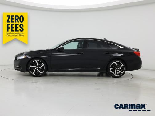 Black 2018 Honda Accord Sport
