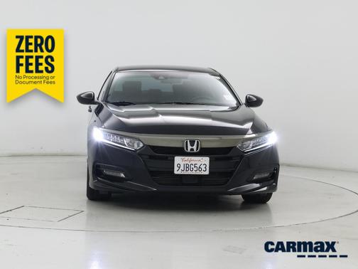 Black 2018 Honda Accord Sport