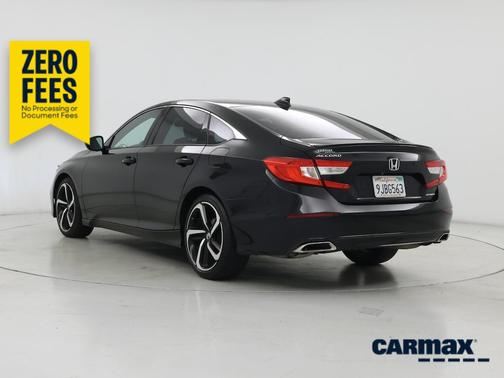 Black 2018 Honda Accord Sport