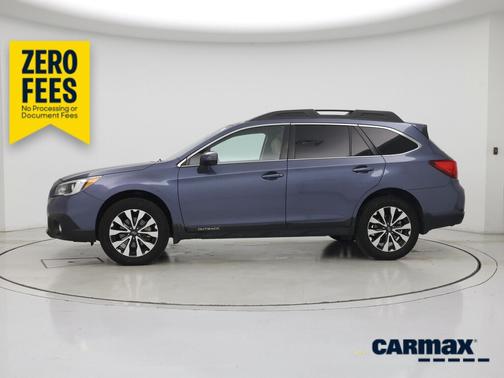 Blue 2017 Subaru Outback 2.5I Limited
