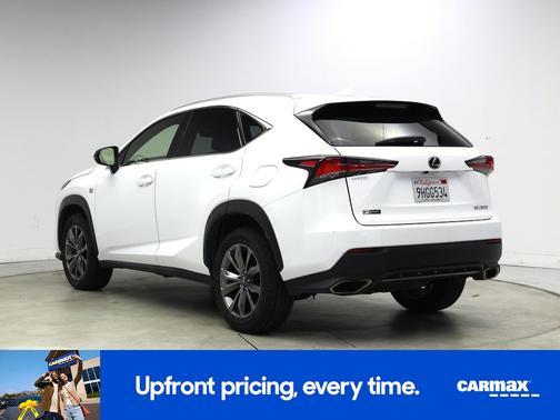 White 2019 Lexus NX 300 F-Sport