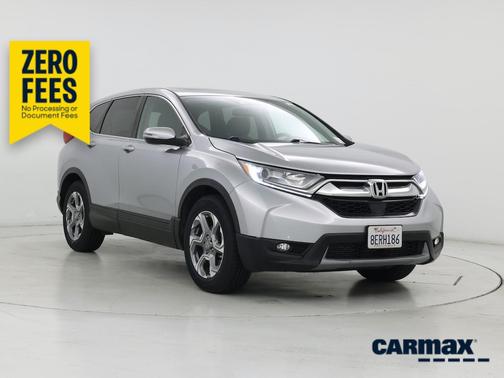 Silver 2018 Honda CR-V EX-L