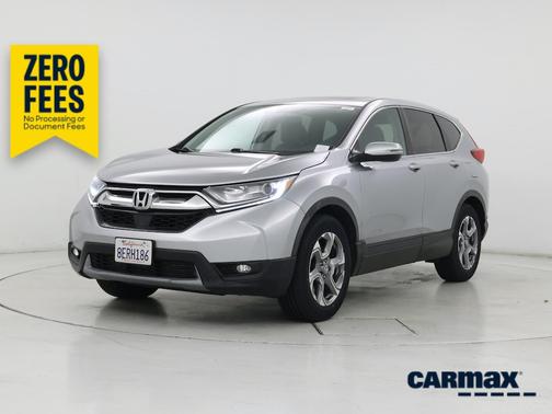 Silver 2018 Honda CR-V EX-L