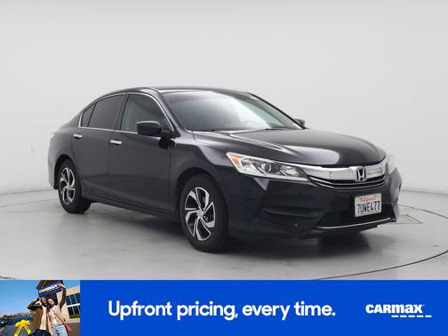 Black 2017 Honda Accord LX