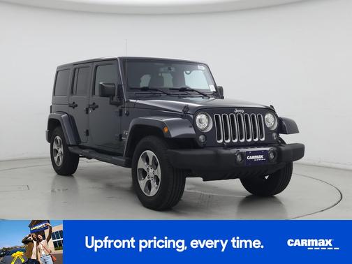 Gray 2017 Jeep Wrangler Unlimited Sahara