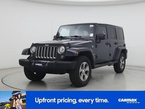 Gray 2017 Jeep Wrangler Unlimited Sahara