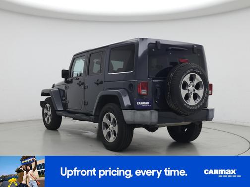 Gray 2017 Jeep Wrangler Unlimited Sahara