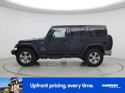 Gray 2017 Jeep Wrangler Unlimited Sahara