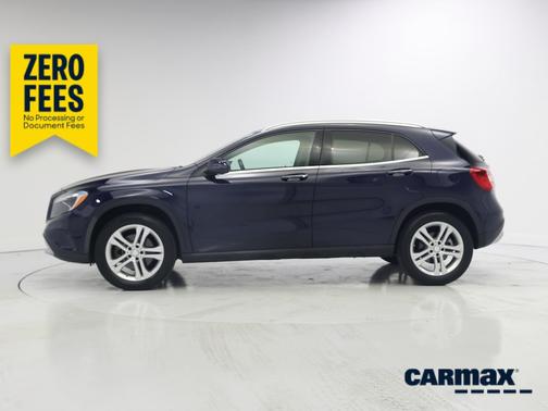 Blue 2017 Mercedes-Benz GLA 250