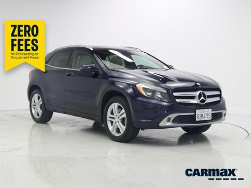 Blue 2017 Mercedes-Benz GLA 250