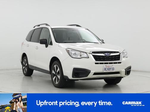 White 2018 Subaru Forester 2.5I