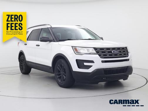 White 2017 Ford Explorer