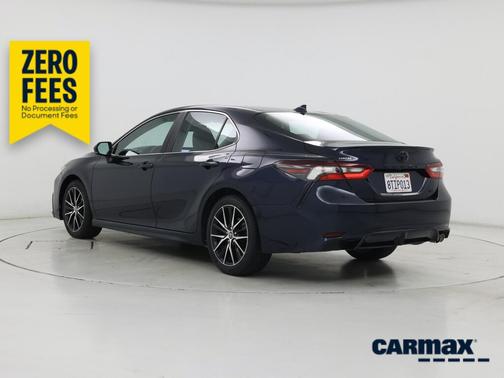 Blue 2021 Toyota Camry SE