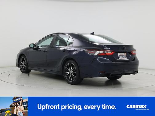 Blue 2021 Toyota Camry SE