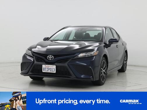 Blue 2021 Toyota Camry SE