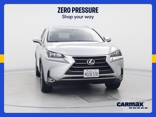 Silver 2016 Lexus NX 200t