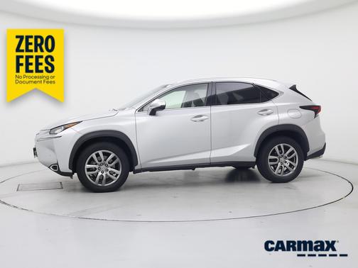 Silver 2016 Lexus NX 200t